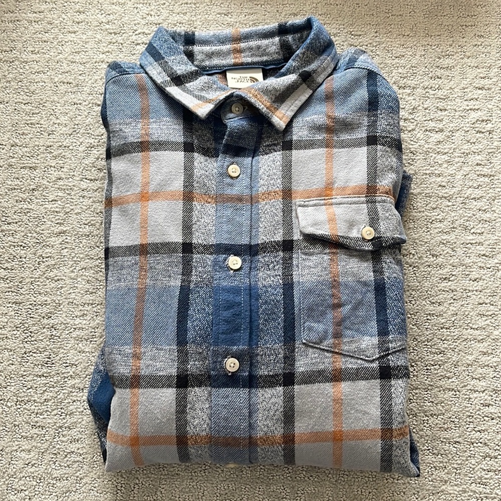 Men’s North Face Flannel